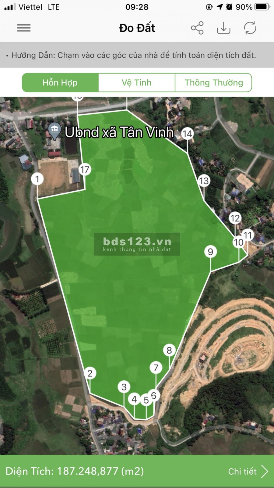 Bán đất dự án phân lô liền kề khu đáu giá Tân Vinh, Lương Sơn, Hoà Bình, giá tốt đầu tư
