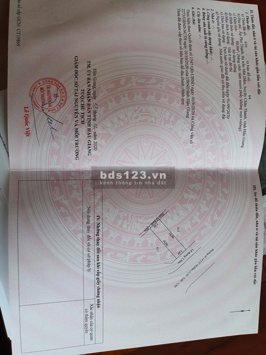 ĐẤT NỀN NAM CẦN THƠ SỔ HỒNG GIÁ RẺ DƯỚI 1 TY LH 0931.08.36.37