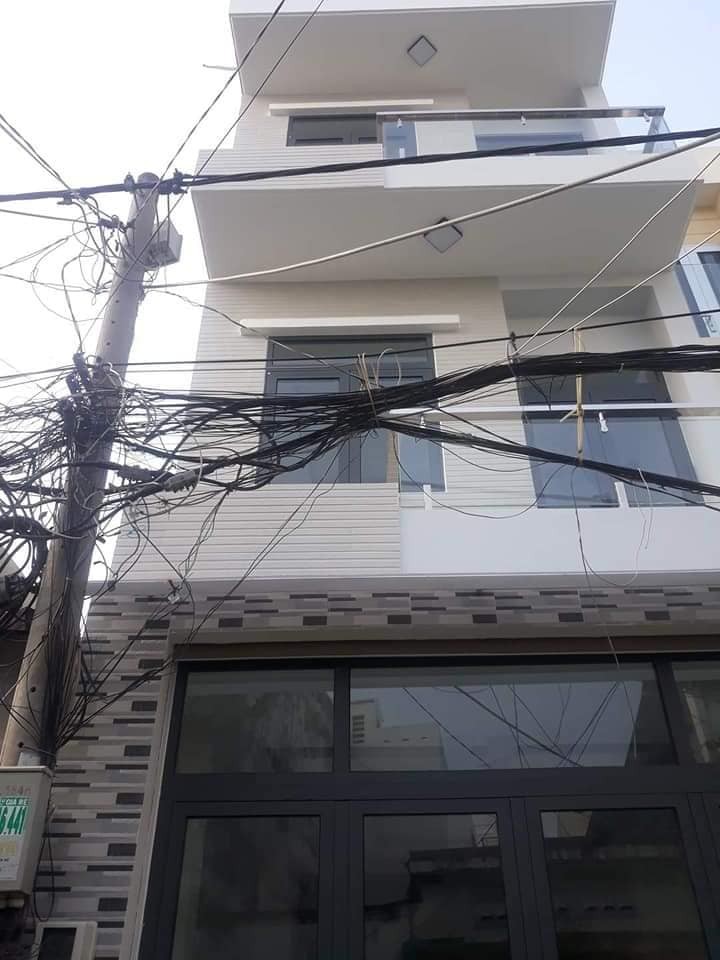 HẺM VƯỜN ĐIỀU - XE HƠI ĐỔ CỬA - 3 TẦNG - SỔ VUÔNG VỨC