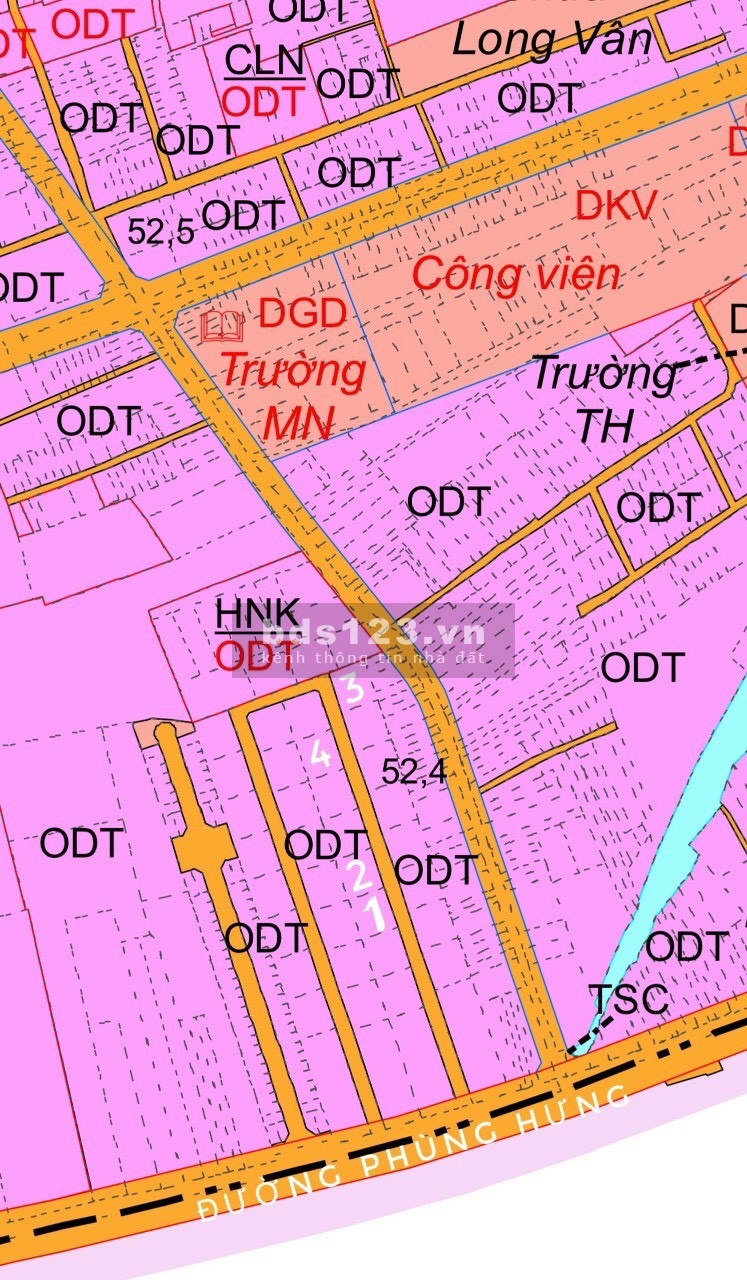 Bán lô đất biệt thự với 25m mặt tiền ngay sát Chợ Lục Quân. Gía siêu rẻ.