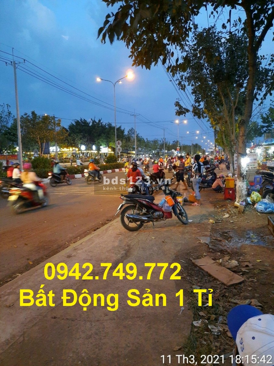 Bán Gấp Đất Mặt Tiền Chợ Bắc Đồng Phú Giá 499Tr, Sổ Hồng Kinh Doanh Ngay