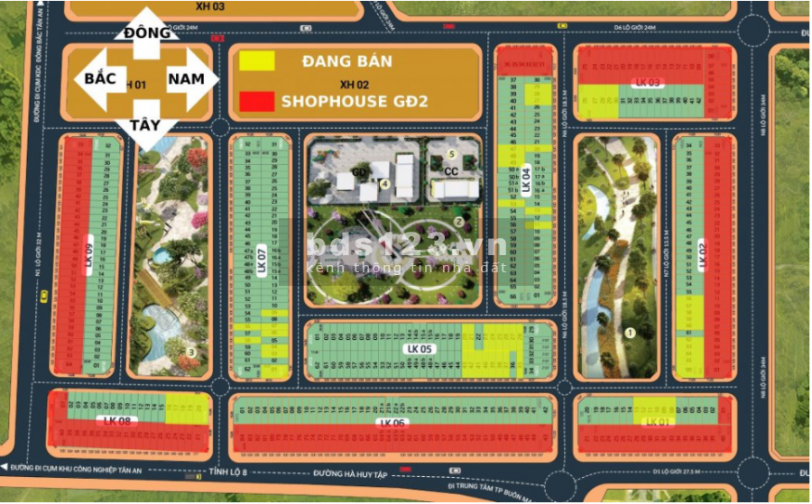 Bán 10 lô suất ngoại giao đất nền đô thị KDC Hà Duy Tập BMT giá trong hôm nay 668 Triệu LH nhận ưu đãi.