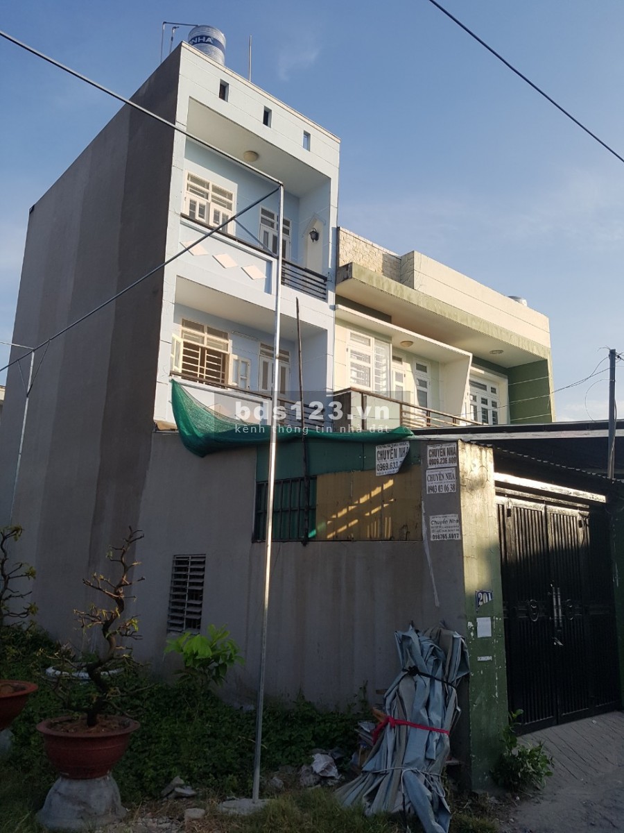 Nhà trệt 2 lầu, chợ Cầu Đồng, Thạnh lộc 16, Q12