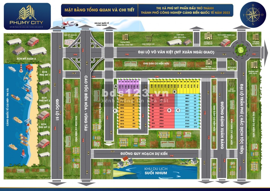 Đất Phú Mỹ Bà Rịa Giá Rẻ 1ty nền 150m2 Sổ Hồng hỗ trợ vay 70%