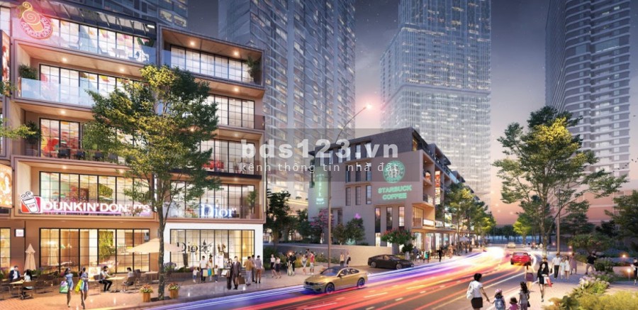 Duy nhất 4 căn Shophouse trong tổ hợp The Matrix One Mễ Trì. Lh 0964544861