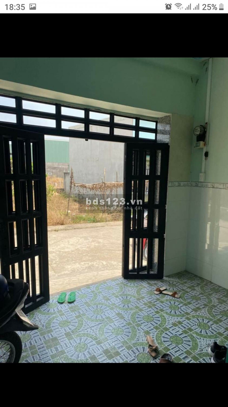 Vỡ nợ sang gấp căn nhà mặt tiền 77m2 (5x15.5m) sổ riêng thổ cư 100%, sát chợ, khu công nghiệp