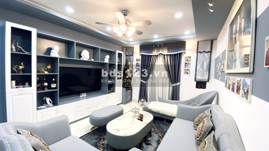 Nhà Mới Liền Kề Siêu Thị MM Mega 1 trệt , lửng 3 lầu đường 18m sổ riêng hoàn công