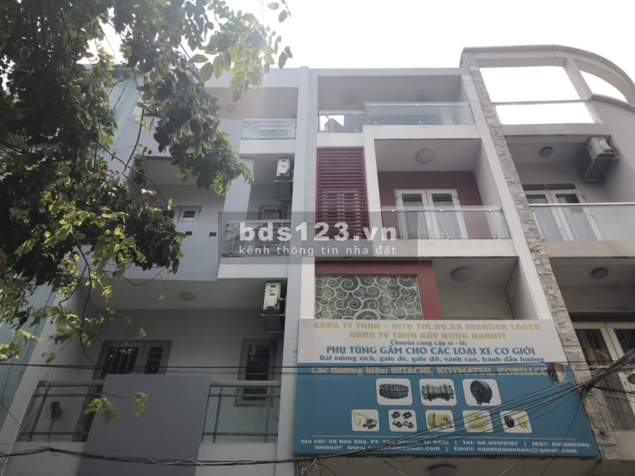 cho thuê nhà mặt tiền HOA SỮA p7 phú nhuận nhà mới vào làm ngay
