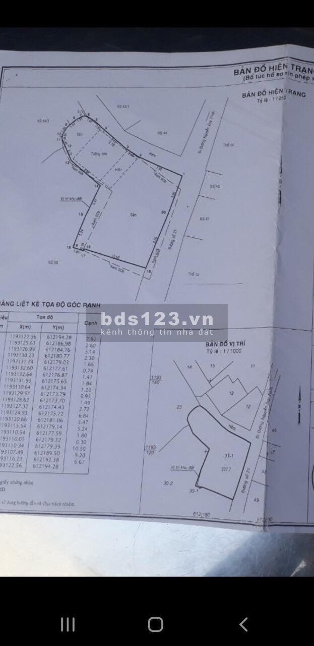 Bán đất tại Đường 21, Quận 2, Hồ Chí Minh diện tích 260,8m2 giá 26 Tỷ