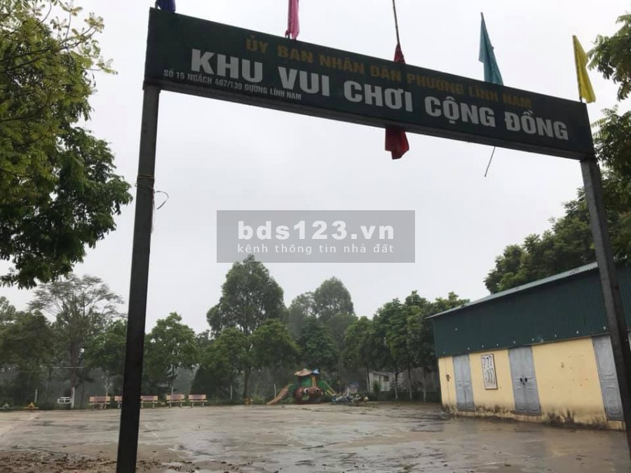 SỔ ĐỎ CHÍNH CHỦ.NGAY KHU LĨNH NAM .DT 21M2,4 TẦNG CŨ,MẶT TIỀN 3M2,BÁN NHANH 1,6 TỶ