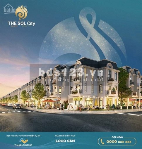 Nhà phố 3 thế hệ 2 lầu tại khu dự án cấp cao The Sol cạnh chợ Hưng Long