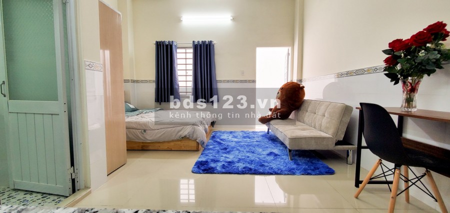 Cho Thuê Căn hộ Mới Xây Có Ban Công. Đầy Đủ Nội Thất 35m2. Ngay Chợ Hoàng Hoa Thám