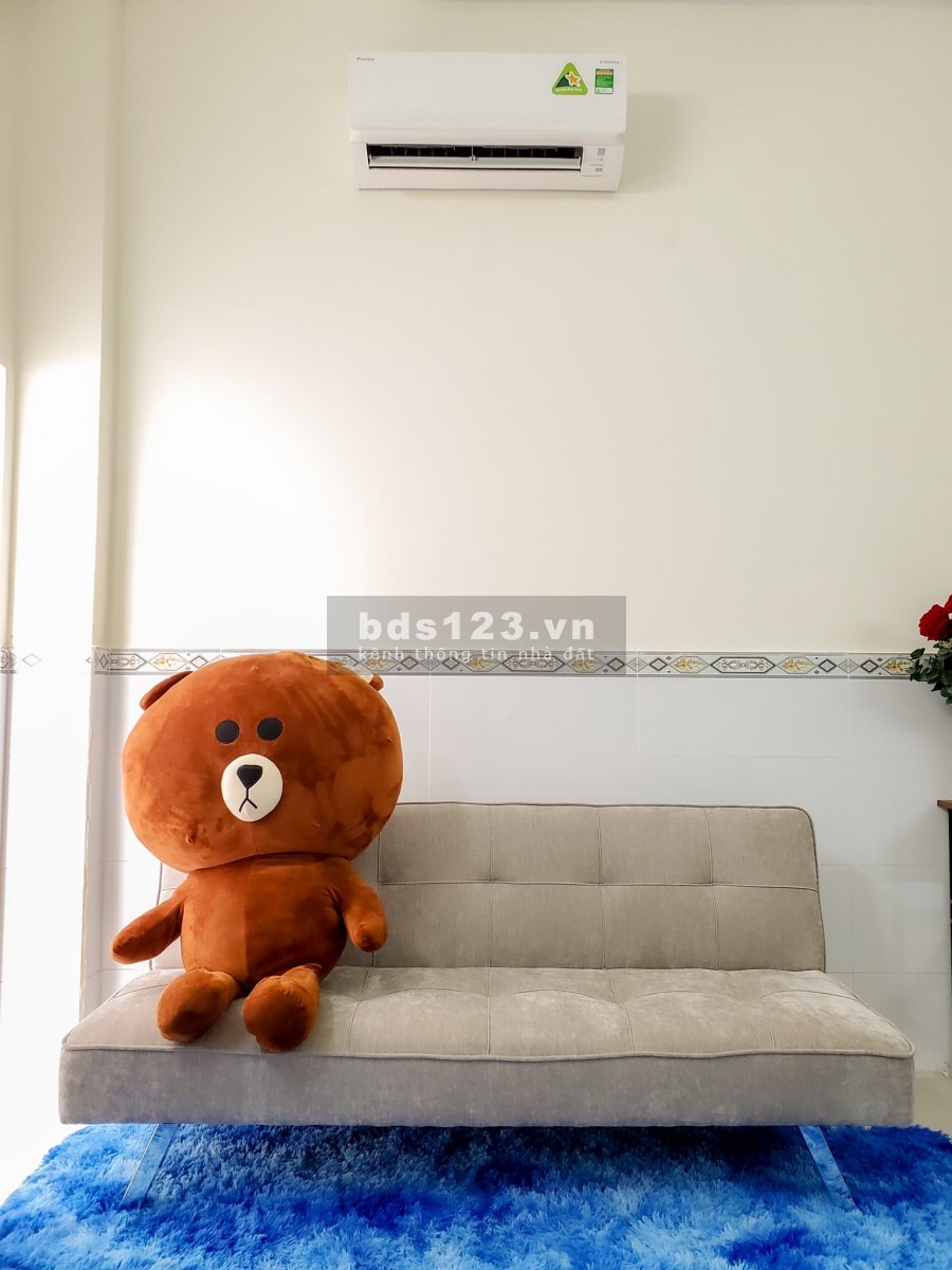 Cho Thuê Căn hộ Mới Xây Có Ban Công. Đầy Đủ Nội Thất 35m2. Ngay Chợ Hoàng Hoa Thám