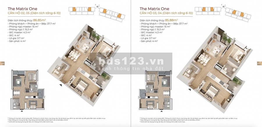 THE MATRIX ONE căn hộ cao cấp nhất Tây Hà Nội chỉ cần 500tr