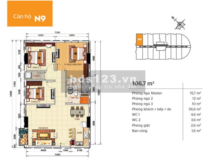 Bán gấp chung cư Phúc Yên 1 Quận Tân Bình , 33 Phan Huy ích - 0938142391