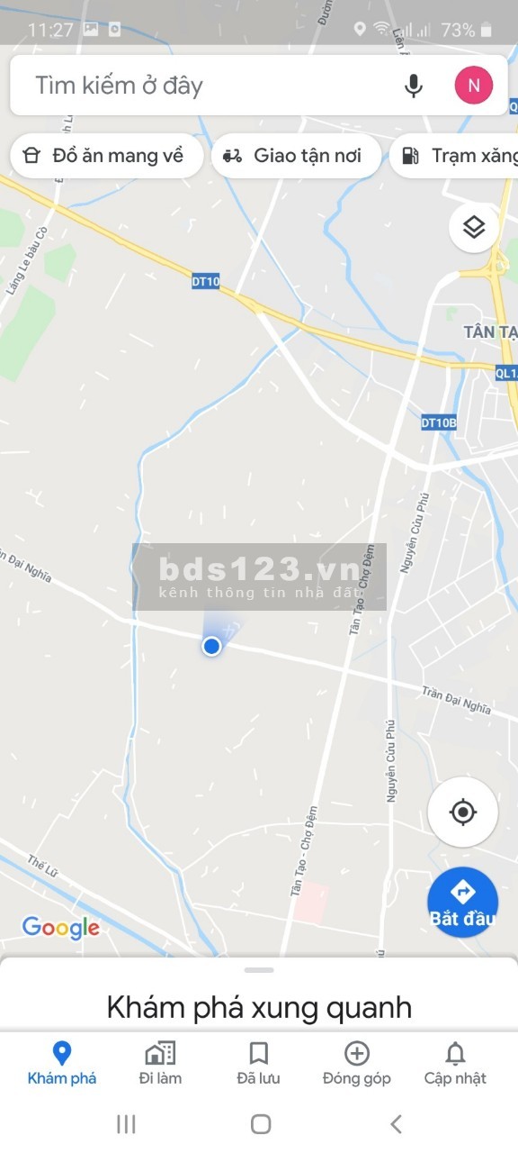 Bán Đất Mặt Tiền Đường Trần Đại Nghĩa