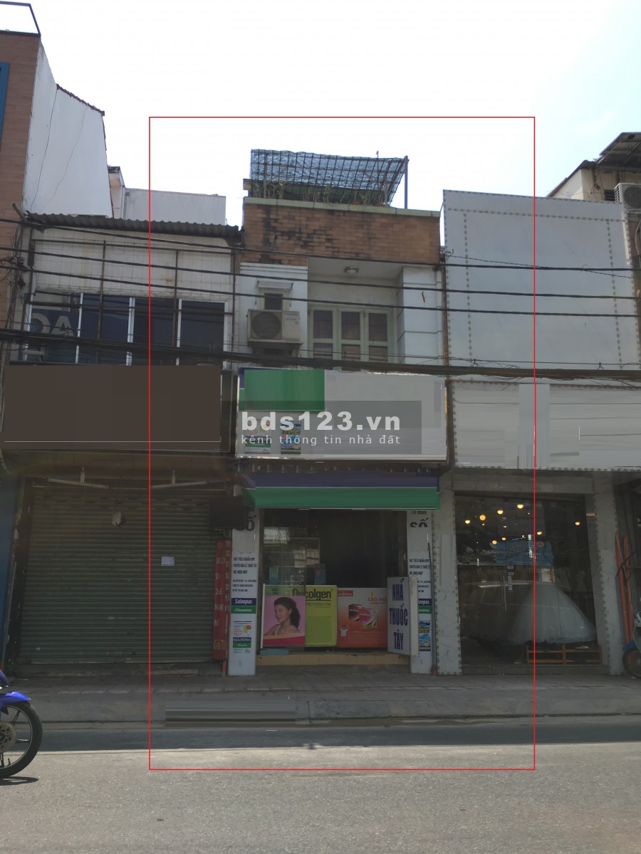 Mặt Tiền Đường Võ Văn Kiệt mt 4 x 23 thoáng mát KD