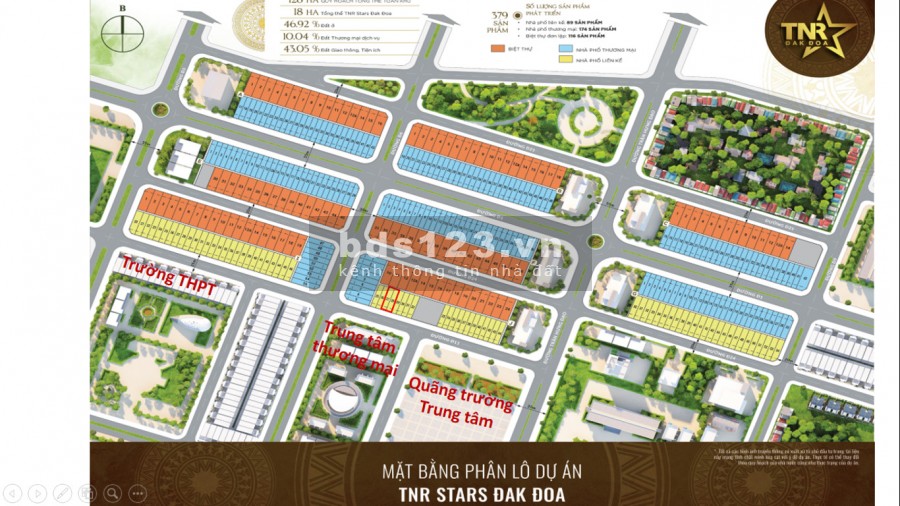 Đất nền Gia Lai Khu đô thị trung tâm Đak Đoa