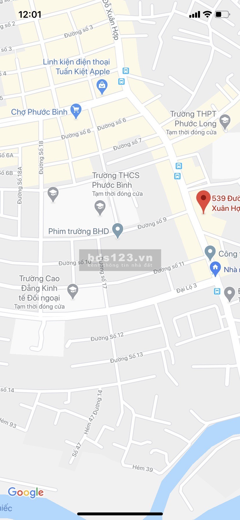 Nhà 1 trệt 1 lầu 105m2, Đỗ Xuân Hợp, p Phước LongB