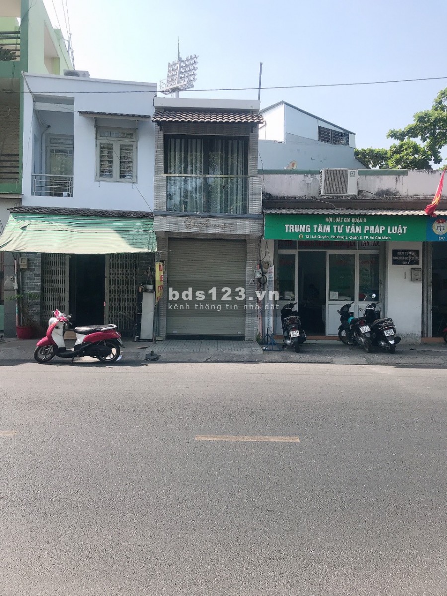 Cần bán nhà mặt tiền 119 Lê Quyên P5 Q8