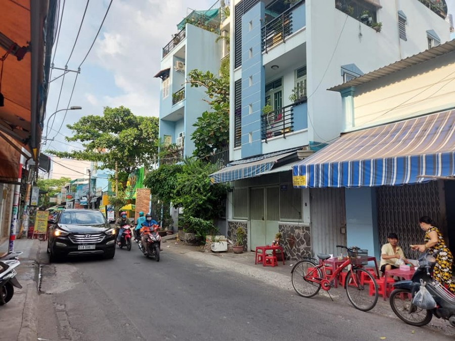 NHÀ 3 MẶT TIỀN KINH DOANH, ĐƯỜNG SỐ 27 QUẬN TÂN PHÚ 8 TỶ 9