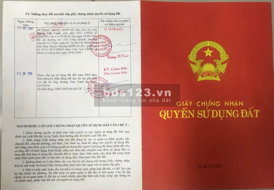 Bán 1000m2 đất trồng cây lâu năm Bình Lợi - Bình Chánh