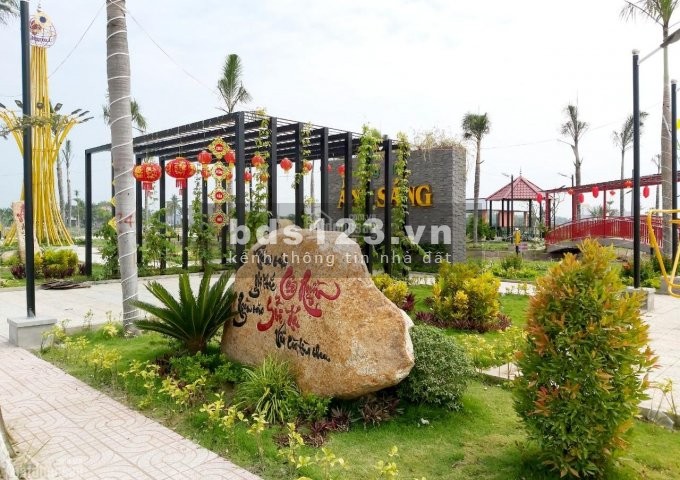 Bán lô đất dự án Long Cang giai đoạn 1 đã ra sổ, vị trí view sông, 90m2 giá 945tr