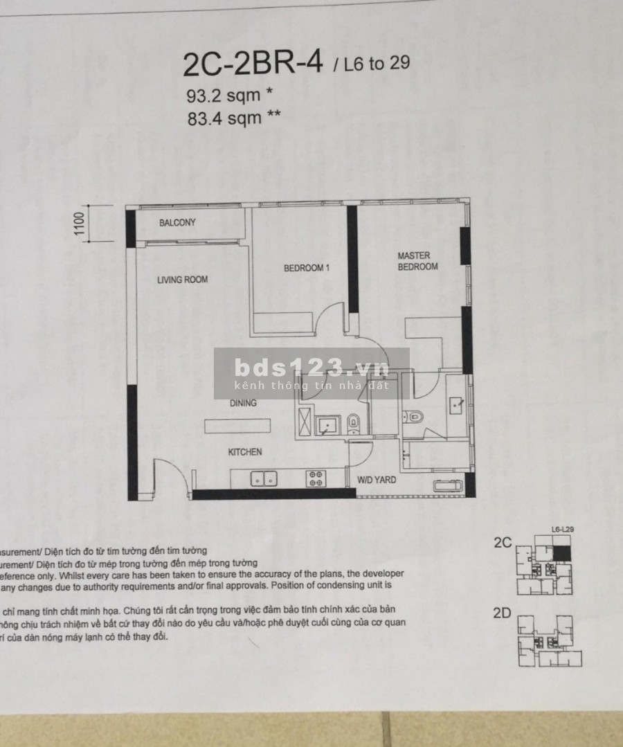 BÁN CĂN HỘ lầu 14 2PN dt 83,4m2 TILIA RESIDENCES EMPIRE CITY GIÁ 10,5 TỶ