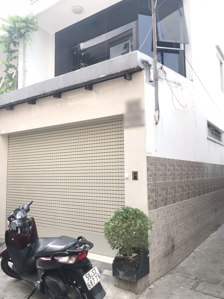 Nhà (49m2/lửng/3Lầu) căn góc HXH Âu Dương Lân P3 Q8