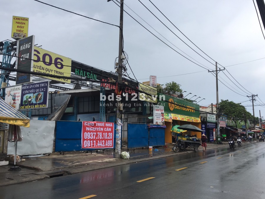 CHO THUÊ MẶT BẰNG 604-606 ĐƯỜNG NGUYỄN DUY TRINH QUẬN 2