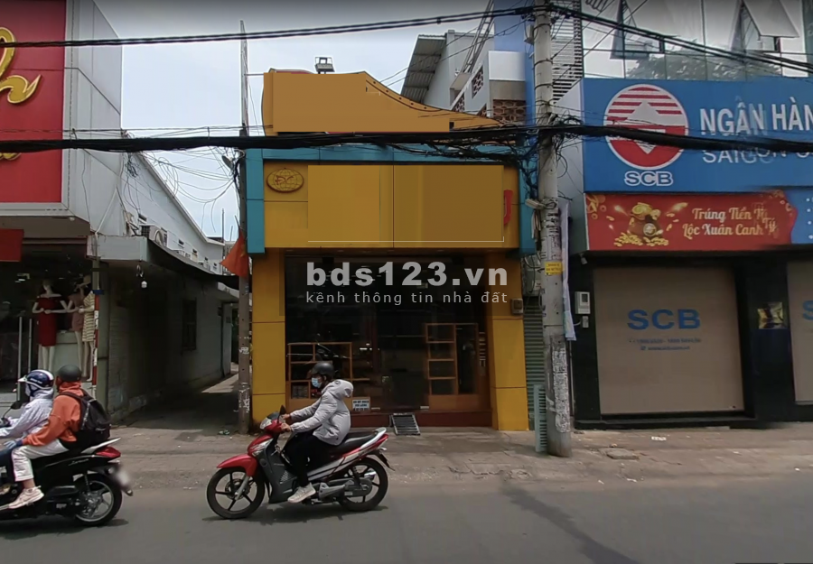 Nhà 2MT đ.Quang Trung + Trống suốt kd tấp nập