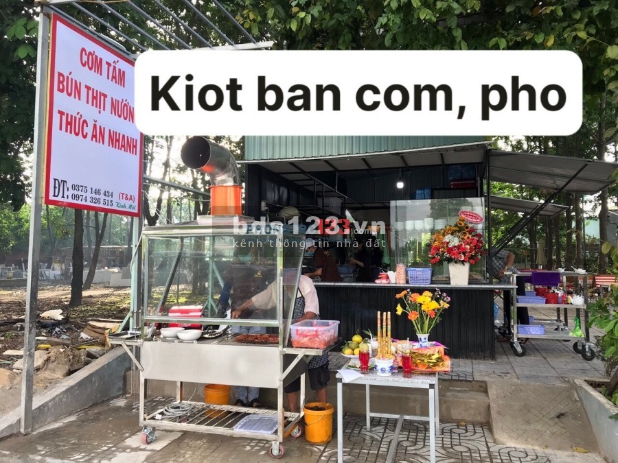 Cho thuê hoặc sang lại mặt bằng kiot kinh doanh buôn bán tại Thủ Dầu Một, Bình Dương