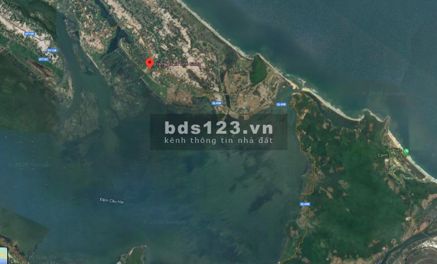 Bán đất KDC Tam bảo, Vinh Giang, Phú Lộc, Huế: Diện tích: 250m2 (10x25). Giá 435 triệu.