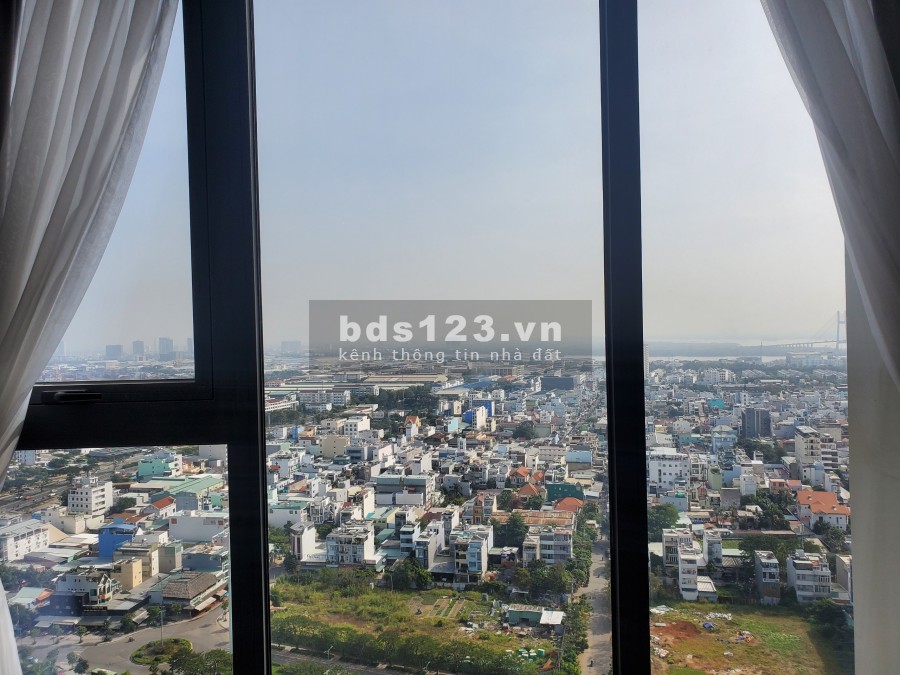 Cho thuê căn góc, 2PN, Eco Green Sài Gòn, Diện tích 72 m2, Giá thuê 10 Tr/th, View sông và Bitexco