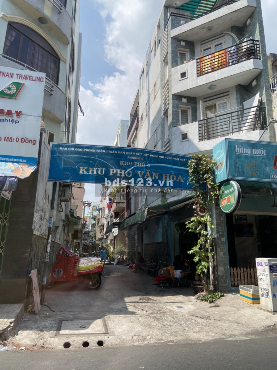 Bán nhà 2 mặt tiền 384 Hòa Hảo p5 Quận 10 giá 14.5 tỷ