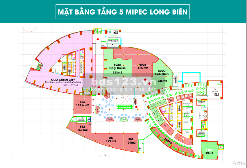 Cho Thuê Mặt Bằng TTTM Mipec Long Biên - Mipec Riverside