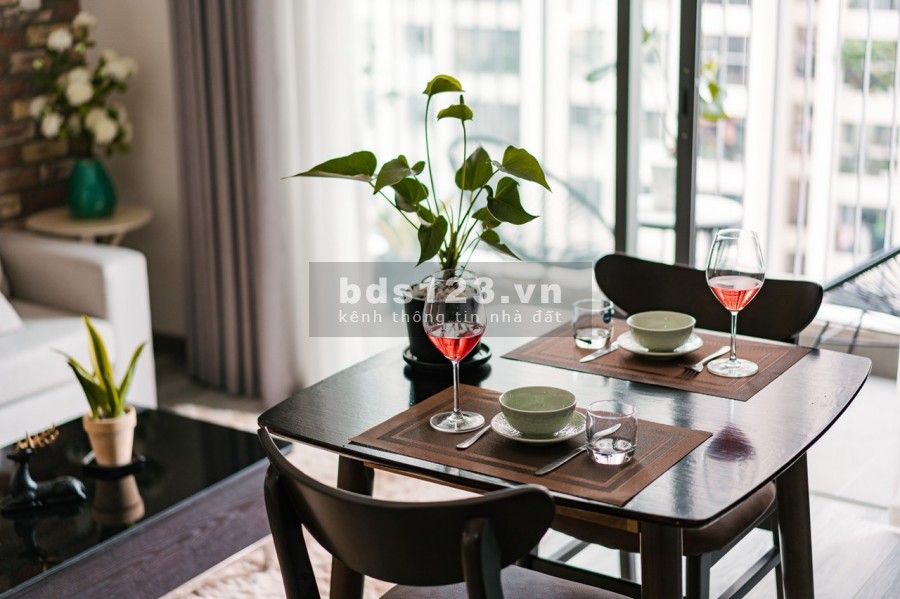 cho thuê căn hộ studio full đồ tại Vinhome D'capitale 9tr/tháng