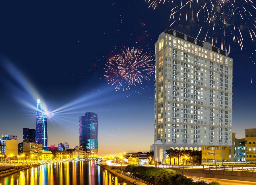 Bán rẻ Căn hộ đẳng cấp Grand Riverside 3 phòng ngủ trung tâm TP.HCM 5 tỷ