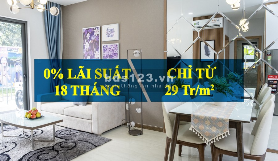 Căn Hộ Làng Đại Học Thủ Đức - Sổ hồng vĩnh viễn - Mặt tiền Đại Lộ 32m - BXMĐ Mới - Ga Metro