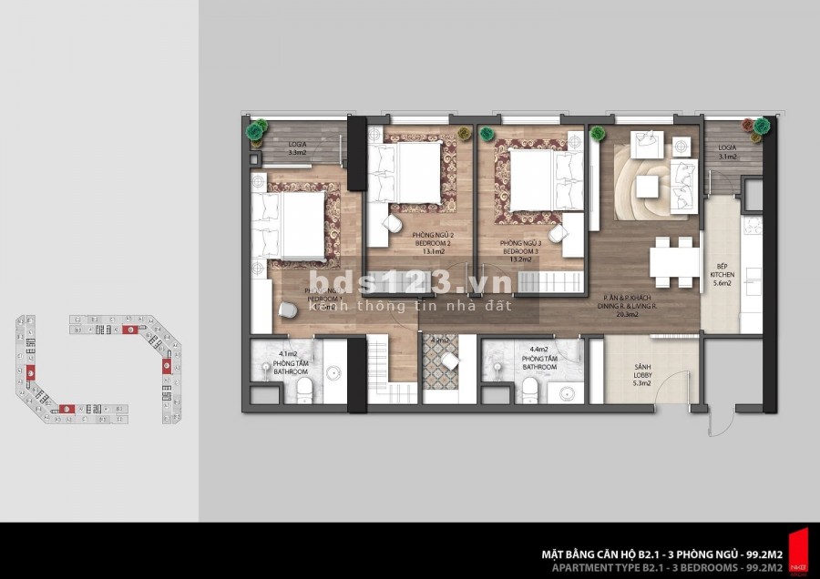 Bán gấp căn số 11-E1: 3 ngủ, 110m2 The Emerald CT8 Mỹ Đình, giá 3.6 tỷ, lh: 0967839010