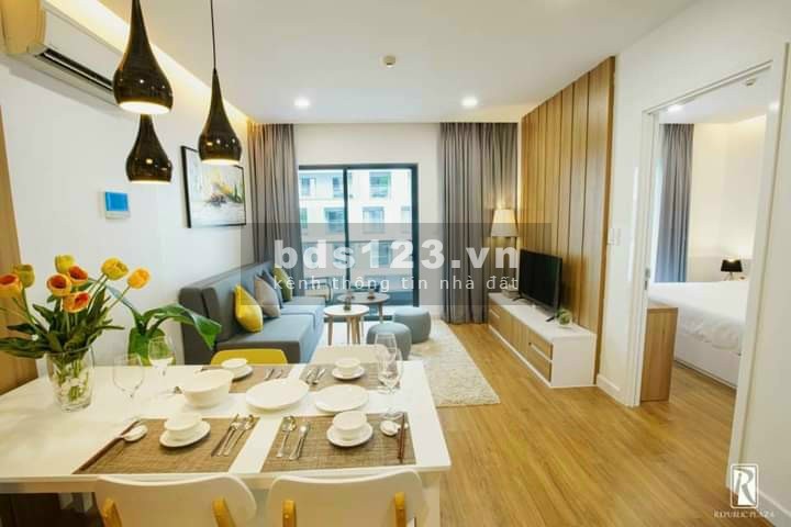 Cho thuê căn hộ Republic Plaza 52m2 1PN/1WC nội thất đầy đủ, 10.8tr/th. LH: 0765568249 Anh Văn