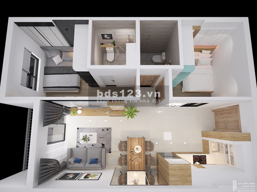 Căn Hộ Làng Đại Học Thủ Đức - Sổ hồng vĩnh viễn - Mặt tiền Đại Lộ 32m - BXMĐ Mới - Ga Metro