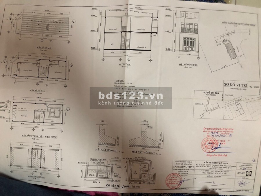 Bán nhanh lô góc HXH 1/ Võ Văn Hát, Long Trường DT 52,5m2- giá 2.55 tỷ