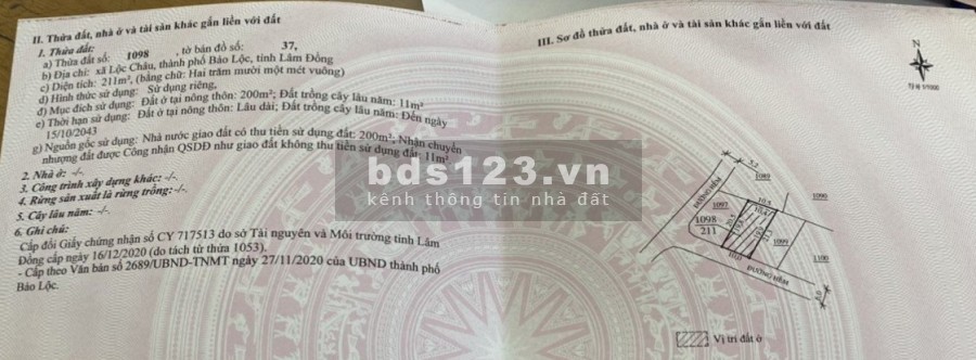 Đất nền nghỉ dưỡng view sông núi giá chỉ từ 5 triệu / m2