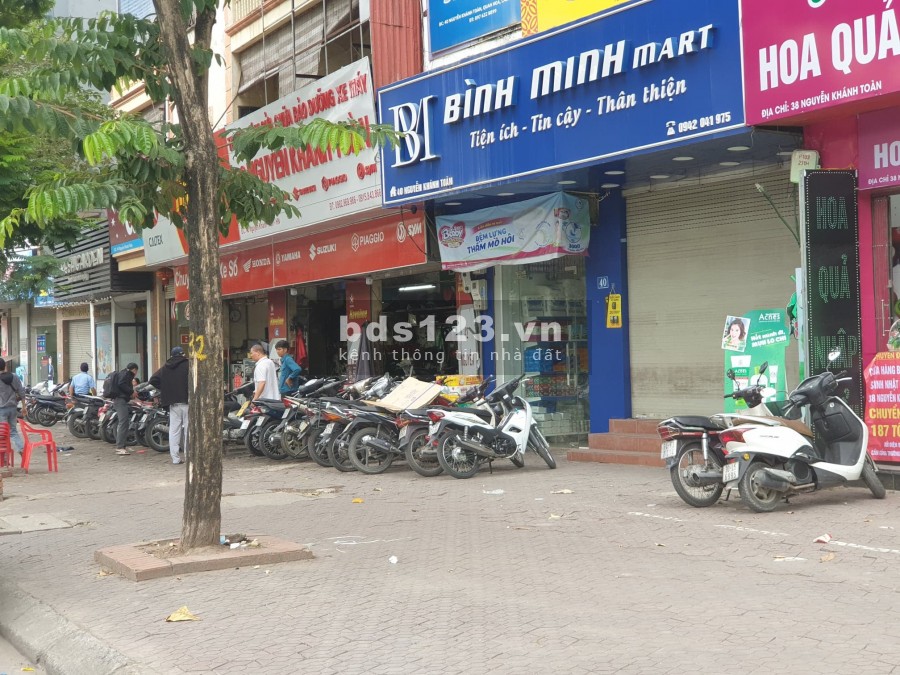 BÁN ĐẤT TẶNG NHÀ PHỐ NGUYỄN KHÁNH TOÀN, 88M2, GIÁ CHỈ 8 TỶ 2