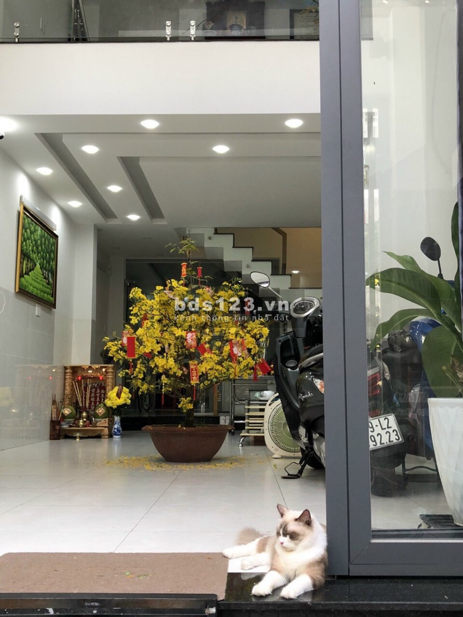 Xuất ngoại bán gấp nhà Cư xá phú lâm D (3.9x17)đúc 4.5 tấm NTCC
