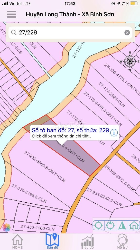 Chính chủ cần bán đất ở Huyện Long Thành 4.200m²