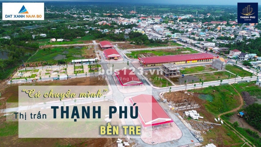 Đất nền mặt tiền Thạnh Phú GIÁ RẺ