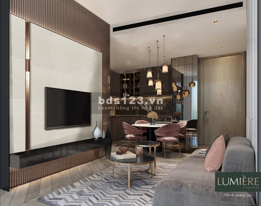 Mua căn hộ hạng sang Lumiere Riverside tại Thảo Điền được ngân hang hỗ trợ vay 70%