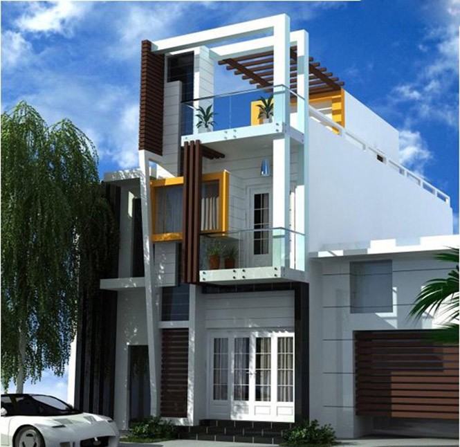 Nhà mặt đường lô góc tại Trại Chuối, Hồng Bàng, Hải Phòng, DT 64m2, đường rộng 4m, ngang nhà 5,9m